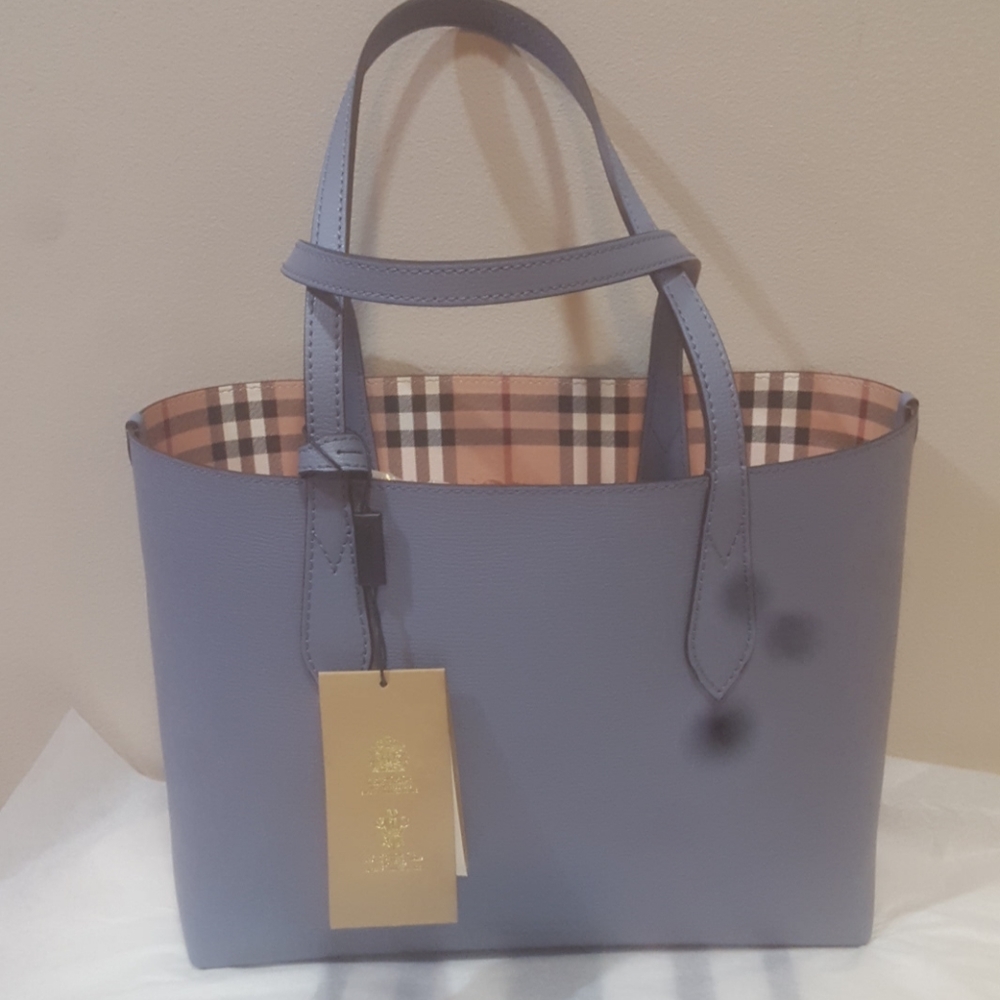 Burberry Haymarket Reversible Tote